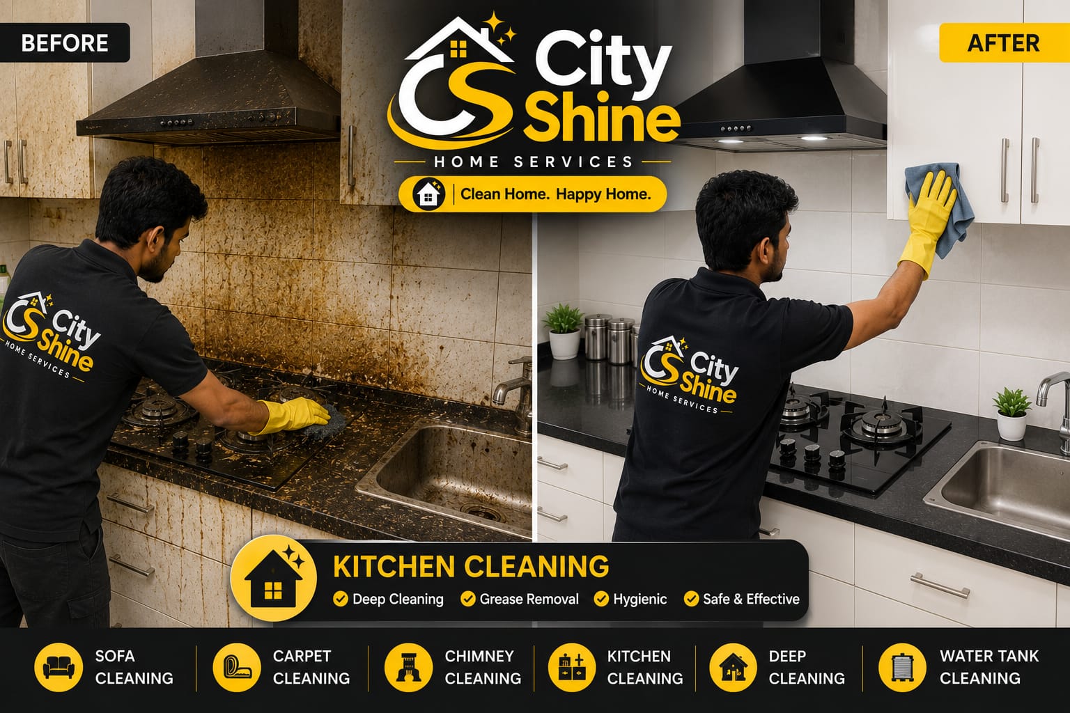 Kitchen Cleaning